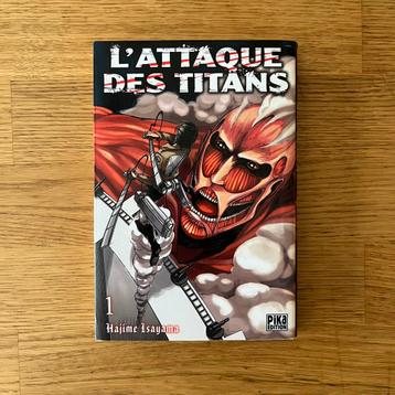 Aanval op Titan Volume 1 VF Hajime Isayama beschikbaar voor biedingen