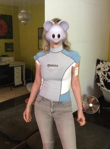 Mares Rash Guard Lady size S nieuw aan 15€ - Ecocheques, Enlèvement ou Envoi, Neuf, Combinaison de plongée