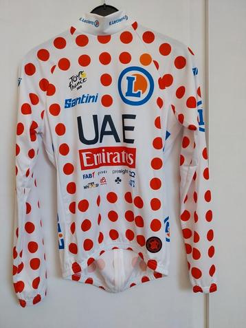 Pogacar Tour De France 2024 podiumtrui (bergklassement), Enlèvement ou Envoi, Comme neuf
