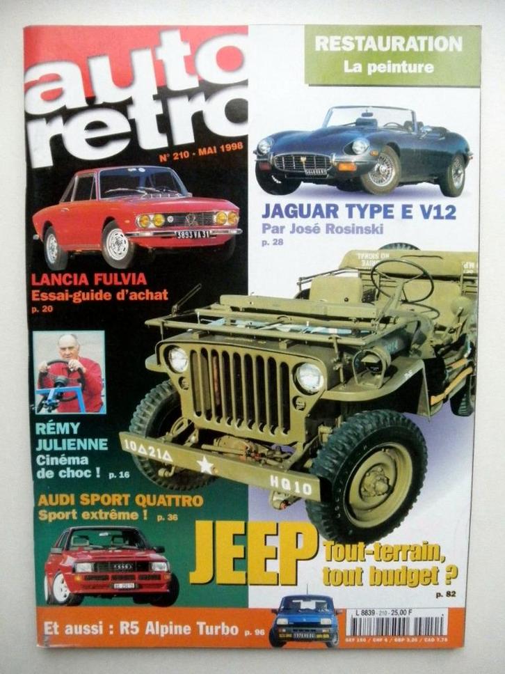 Auto Rétro magazines automobiles collection ancêtres (3), Boeken, Auto's | Folders en Tijdschriften, Zo goed als nieuw, Alfa Romeo