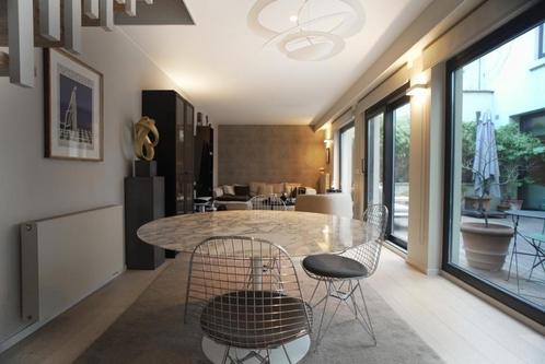 TAFEL EN STOELEN, Huis en Inrichting, Tafels | Eettafels, Gebruikt, 100 tot 150 cm, Vijf personen of meer, Rond, Metaal, Overige materialen