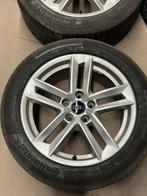 17 inch AUDI 5x112 A4 A5 A6 S line velgen met banden, Ophalen, Gebruikt, Banden en Velgen, 17 inch