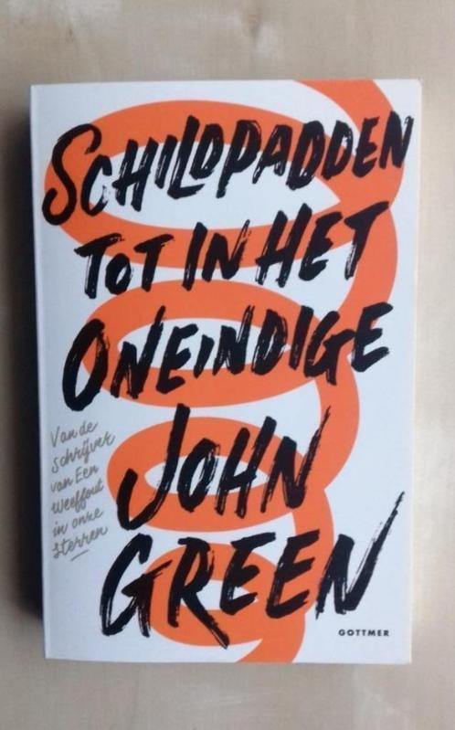 John Green - Schildpadden tot in het Oneindige - Young Adult, Boeken, Kinderboeken | Jeugd | 13 jaar en ouder, Zo goed als nieuw