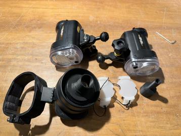 2 sea & sea flitsers YS-01 met snoot  IN PRIJS VERLAAGD !! beschikbaar voor biedingen