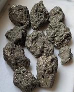 Pyrite du Pérou 10 pièces, Minéral, Enlèvement ou Envoi