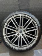 Porsche Panamera 971 Turbo velgen 21” origineel met banden, Auto-onderdelen, Banden en Velgen, Ophalen, Gebruikt, Banden en Velgen
