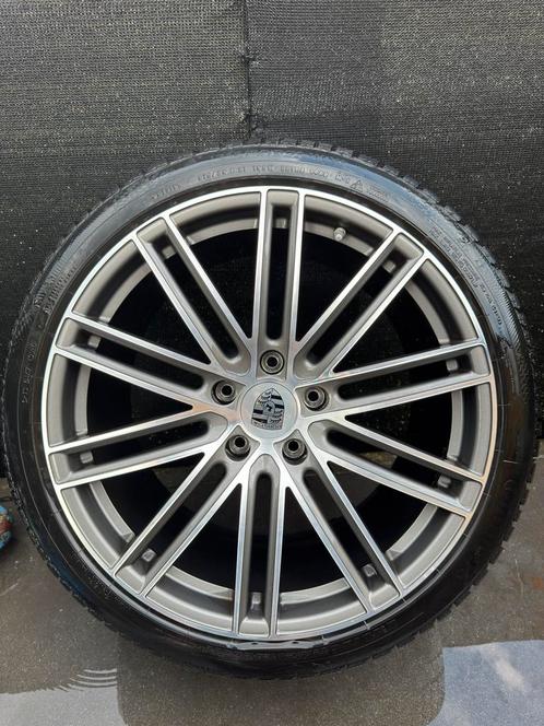 Porsche Panamera 971 Turbo velgen 21” origineel met banden, Auto-onderdelen, Banden en Velgen, Banden en Velgen, Winterbanden