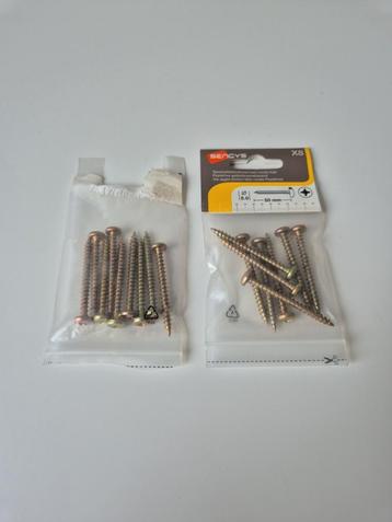  Lot de vis à bois tête ronde Pozidrive Ø5 x 50 mm – Sency beschikbaar voor biedingen