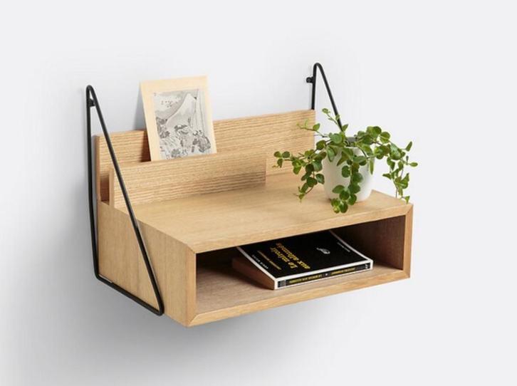 Nachtkastjes voor aan de muur (2 stuks), Huis en Inrichting, Kasten | Wandmeubels, Nieuw, Minder dan 100 cm, Minder dan 150 cm