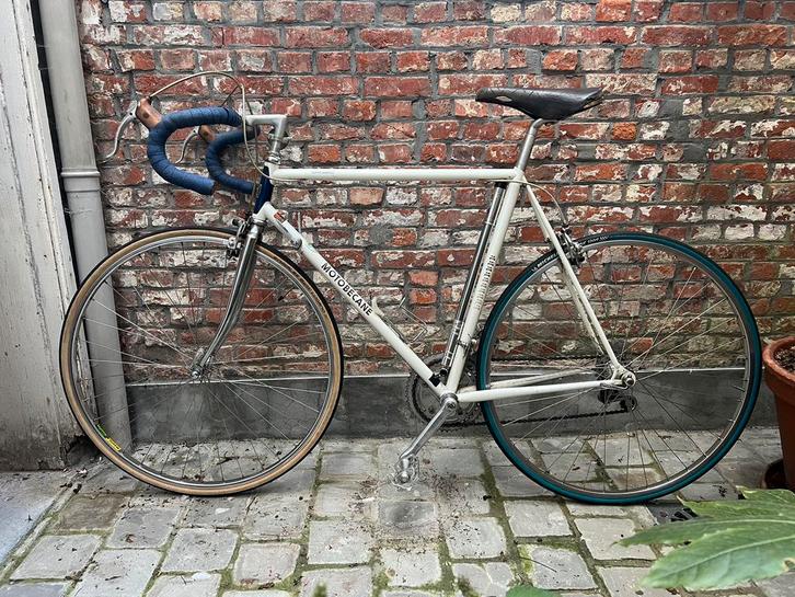 Zeer mooie vintage koersfiets merk Motobecane, Fietsen en Brommers, Fietsen | Racefietsen, Gebruikt, Heren, Overige merken, 10 tot 15 versnellingen