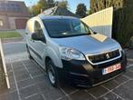 Peugeot partner 1.6 HDI 3-zit; topstaat, Auto's, Voorwielaandrijving, Stof, Particulier, Zilver of Grijs