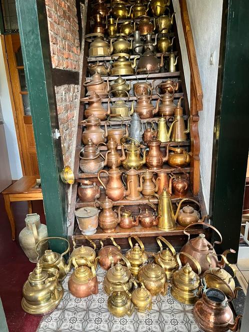 Koperen ketels, Antiek en Kunst, Antiek | Brons en Koper, Koper, Ophalen