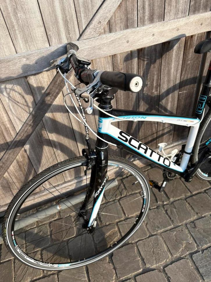 Dames sportfiets SCATTO, shimano 105, Fietsen en Brommers, Fietsen | Racefietsen, Zo goed als nieuw, Dames, Carbon, Ophalen