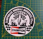 Sticker Motocross 125cc Faenza (ITA) 1982 Champion, Ophalen of Verzenden