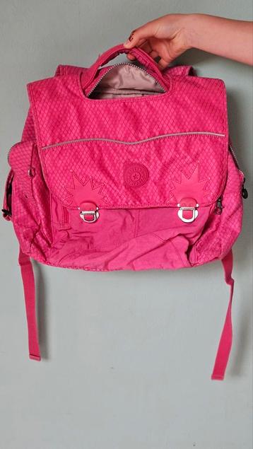 Cartable kippling, Enlèvement ou Envoi, Utilisé, Rose, Sac à dos
