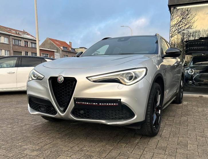 Alfa Romeo Stelvio 2.2 Diesel 16V AT8 Q4, Auto's, Alfa Romeo, Bedrijf, Te koop, Stelvio, ABS, Achteruitrijcamera, Adaptive Cruise Control