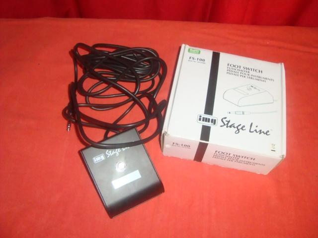 COMME NEUF : Pédale IMG StageLine FS100, Musique & Instruments, Instruments | Accessoires, Comme neuf, Guitare électrique, Enlèvement ou Envoi