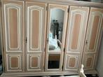Volledige slaapkamer in ceruse hout, Huis en Inrichting, Slaapkamer | Complete slaapkamers, Ophalen, Zo goed als nieuw, Tweepersoons