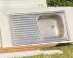 Wasbak inox keuken afmetingen 41,5 cm op 83cm, Ophalen, Gebruikt