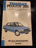 Vraagbaak PEUGEOT 305, Met afstelgegevens PH Olving -'83/'87, Ophalen of Verzenden