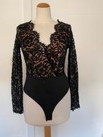Schitterende kanten romper, Kleding | Dames, Topjes, Zwart, Ophalen of Verzenden, Zo goed als nieuw, Lange mouw