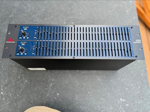 dbx 1231 Dual 31-Band Graphic Equalizer, Audio, Tv en Foto, Professionele apparaten, Zo goed als nieuw, Audio, Ophalen of Verzenden