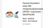 Strandtent 3Personen, NIEUW! Parasol beschutting, Ophalen