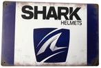 Assiette murale SHARK HELMETS en métal au look vintage, Enlèvement ou Envoi, Neuf, Panneau publicitaire