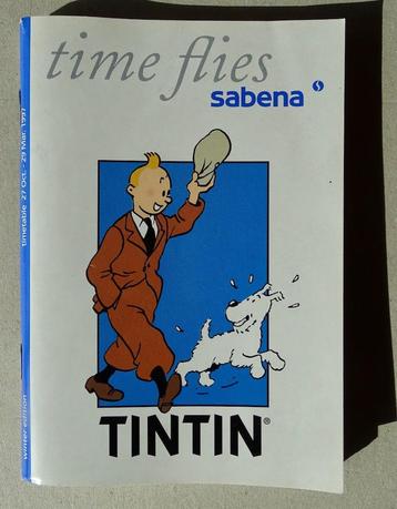 Time Flies Sabena Tintin beschikbaar voor biedingen