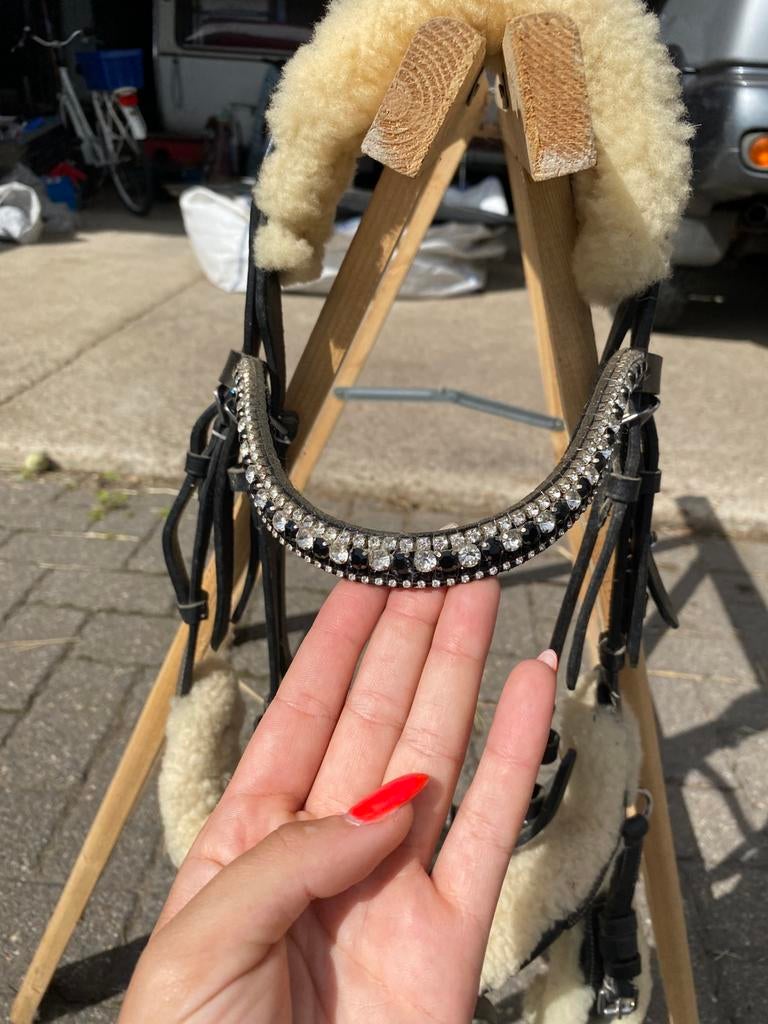 Bride + rênes, Animaux & Accessoires, Chevaux & Poneys | Brides & Harnachement, Comme neuf, Enlèvement ou Envoi