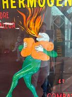 LE THERMOGENE reclame poster, Ophalen, Met lijst, Deurposter of groter, Reclame