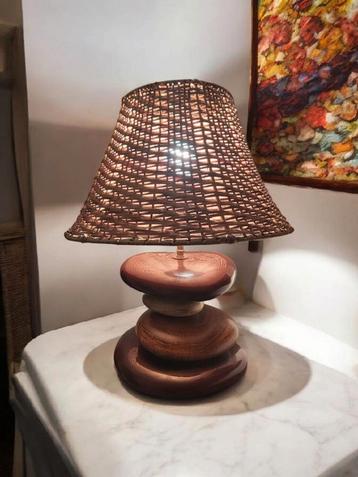 Te Koop: Vintage François Chatain Keramische Lamp  beschikbaar voor biedingen