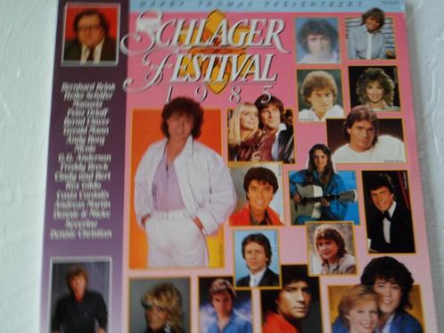Schlagerfestival 1985 of 1986 op dubbel-LP, CD & DVD, Vinyles | Compilations, Pop, 12 pouces, Envoi