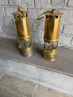 Lampe de mineur en laiton, Ophalen of Verzenden