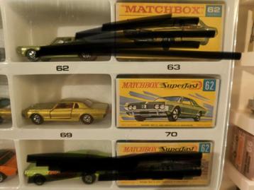 Boîte d'allumettes « HTF » G-BOX SUPERFAST N° 62 MERCURY COU, Enlèvement ou Envoi, Comme neuf, Matchbox