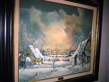 restaureren schilderij  beschikbaar voor biedingen