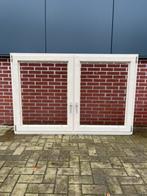 Nieuw hardhouten dakkapelkozijn met draaikiep ramen, Bricolage & Construction, Neuf, 75 à 150 cm, Lucarne, Enlèvement