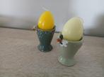 2 nieuwe eierdopjes, hen en haan., Huis en Inrichting, Keuken | Servies, Ophalen of Verzenden, Nieuw, Overige typen