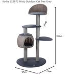 Karlie 522672 Misty Outdoor Cat Tree Grey, Info@Karlie.eu, Ophalen of Verzenden, Zo goed als nieuw, Karlie