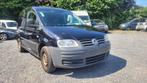 vw caddy 1.9tdi TREKHAAK euro 4 2008, Auto's, 4 cilinders, Volkswagen, Zwart, Bedrijf