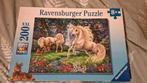 Puzzle licorne - eenhoornpuzzel, Enlèvement, Plus de 50 pièces, Utilisé, 6 ans ou plus