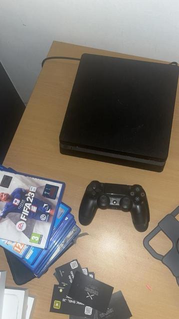 Ps4 slim met games 500gb beschikbaar voor biedingen