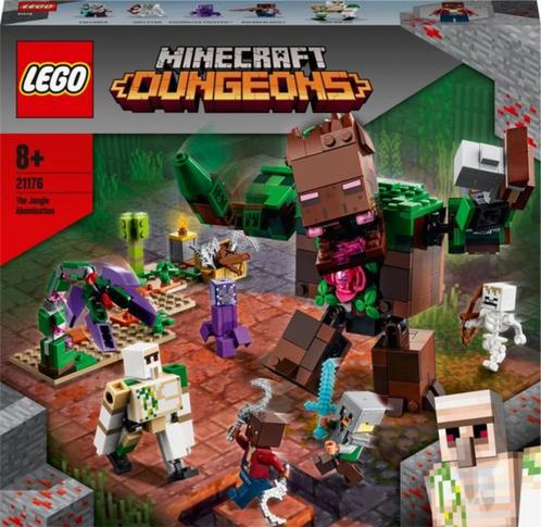 LEGO Minecraft 21176 De Junglechaos nieuw, Enfants & Bébés, Jouets | Duplo & Lego, Neuf, Lego, Ensemble complet, Enlèvement ou Envoi