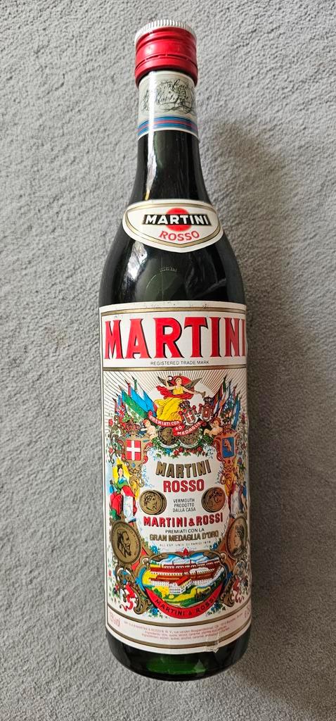 Vintage Martini Rosso – 1960-1980 – Originele  2 fles 75 cl, Verzamelen, Wijnen, Italië, Ophalen of Verzenden