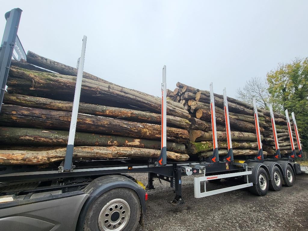 Stammen voor brandhout. PROMO!, Jardin & Terrasse, Bois de chauffage, Troncs d'arbres, Hêtre, 6 m³ ou plus, Enlèvement