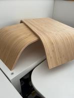 IKEA  :  2 Supports  /  écran hauteur fixe, placage bambou, Ophalen