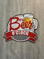 Reclamebord It’s Beer o’clock, Enlèvement, Comme neuf, Panneau publicitaire