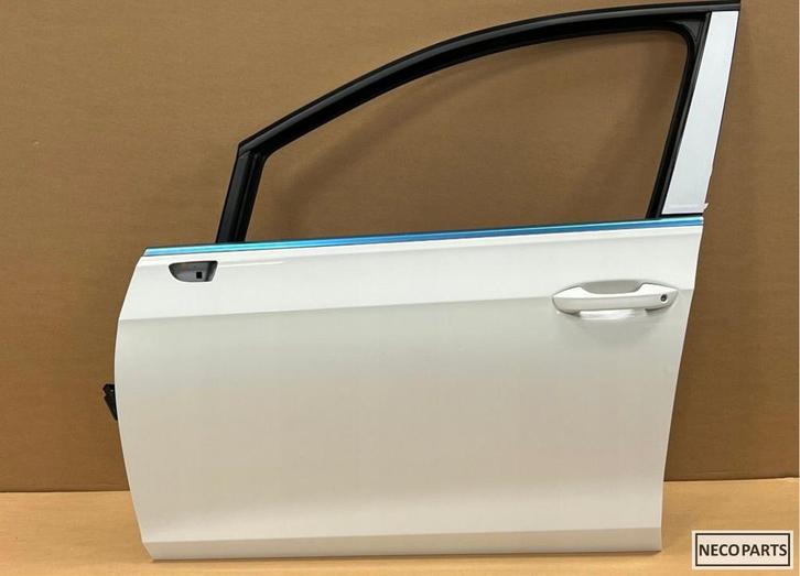 VW GOLF 8 VIII PORTIER DEUR LINKS LC9A COMPLEET ORIGINEEL, Auto-onderdelen, Carrosserie, Achterklep, Volkswagen, Achter, Gebruikt