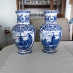 mooie blauwe vazen, Antiek en Kunst, Ophalen of Verzenden