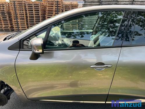 RENAULT CLIO 4 Hatchback Grijs TEKNG Links voor deur 2012-20, Auto-onderdelen, Carrosserie, Deur, Renault, Gebruikt, Ophalen of Verzenden